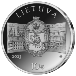 Moneda de plata 10€ Lituania 2023 – Comisión Educativa de la Commonwealth Polaco-Lituana