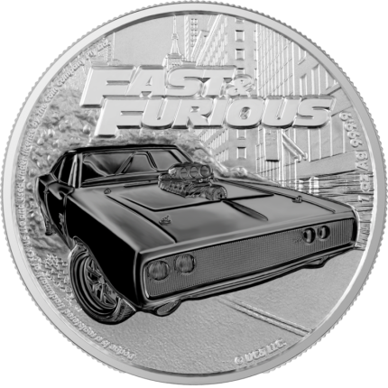 Silver Coin $2 Niue 2023 – Fast and Furious: 1970 Dodge Charger