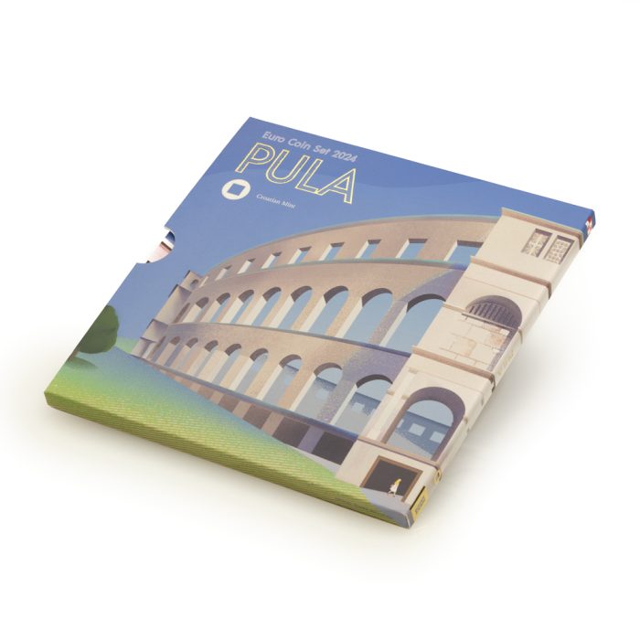 Bank set euro coins 2024 Croatia BU - Image 4