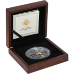 Gilded silver coin 2000 Francs Cameroon 2024 – Dual Essence: Werewolf - Image 3