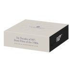 Серебряная монета 2 фунта Великобритания 2024 – Шесть десятилетий агента 007: фильмы о Бонде 1980-х годов Proof — изображение 4