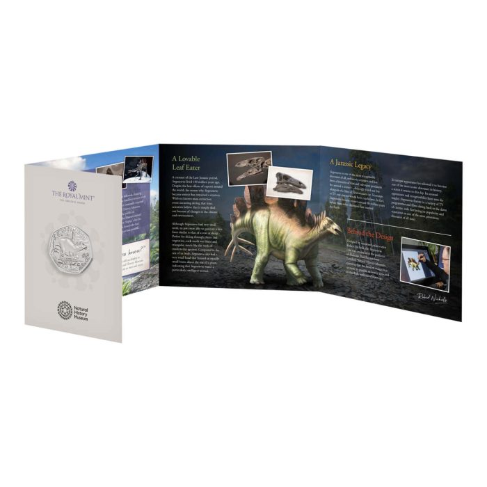 50 penni Ühendkuningriik 2024 – Stegosaurus - Image 4