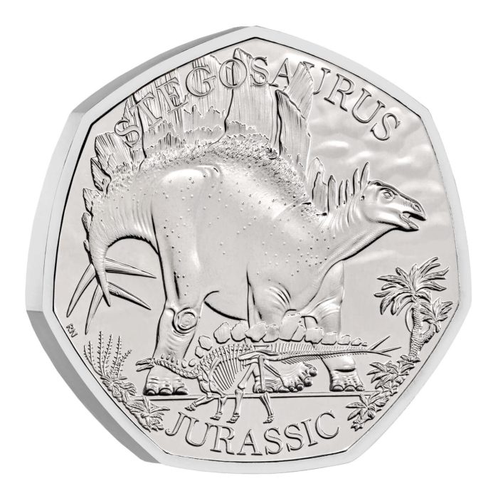 50 penni Ühendkuningriik 2024 – Stegosaurus - Image 2