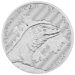 Hopeakolikko €4 Kroatia 2024 – Musta lisko