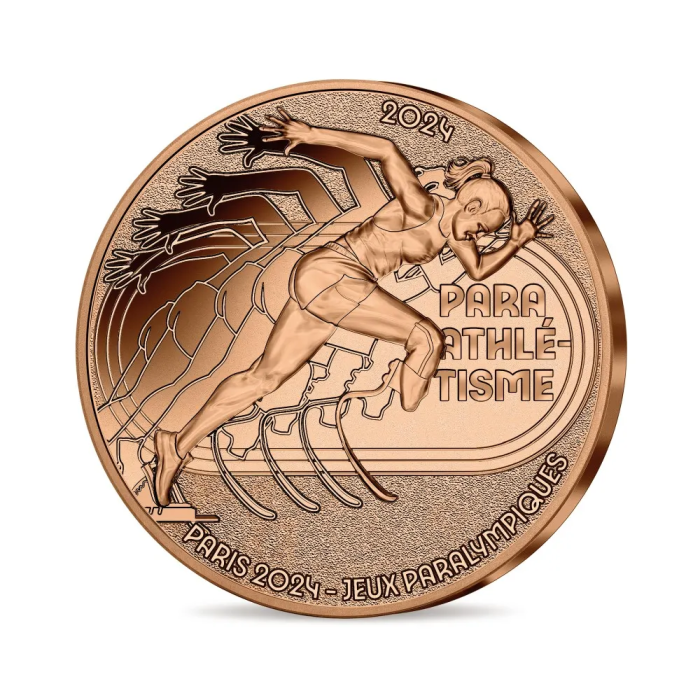 1/4 Euro Francia 2024 – Juegos Paralímpicos París 2024 – Atletismo Paralímpico - Imagen 1