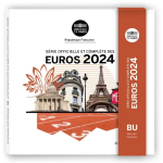Банковский набор евро монет Франция 2024 BU