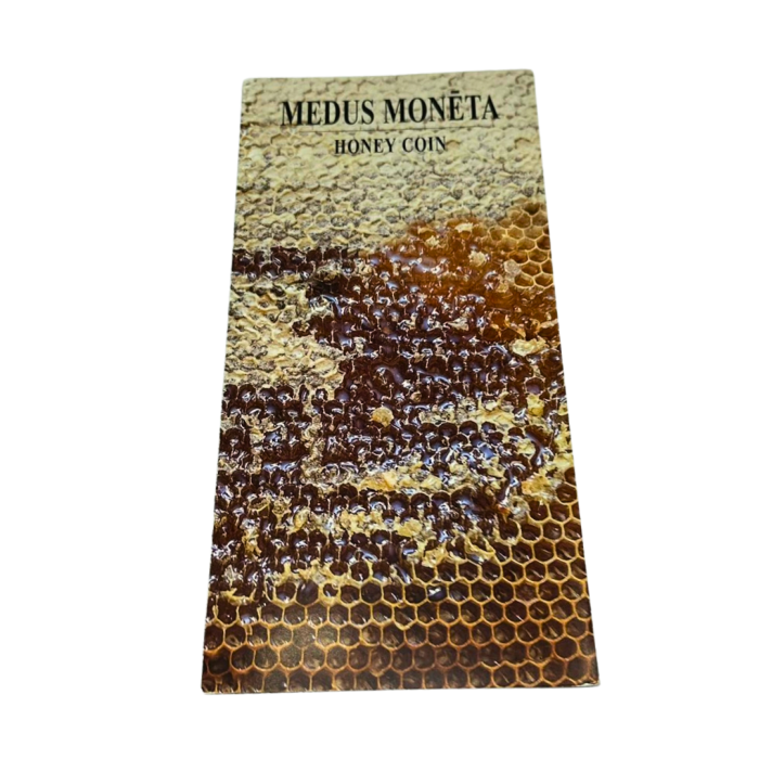 honey3 Gold plated silver coin 5 euro Latvia 2018 – Honey coin - Image 6