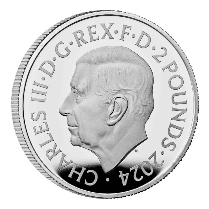 Moneda de plata coloreada £2 Reino Unido 2024 - George Michael - Imagen 3