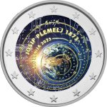 Цветная монета 2 евро Словения 2023 - Йосип Племель