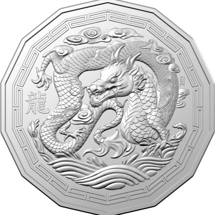 $0.50 Austraalia 2024 – Draakoni aasta
