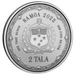Moneta d'argento 2 tala Samoa 2023 – Sirene - immagine 2