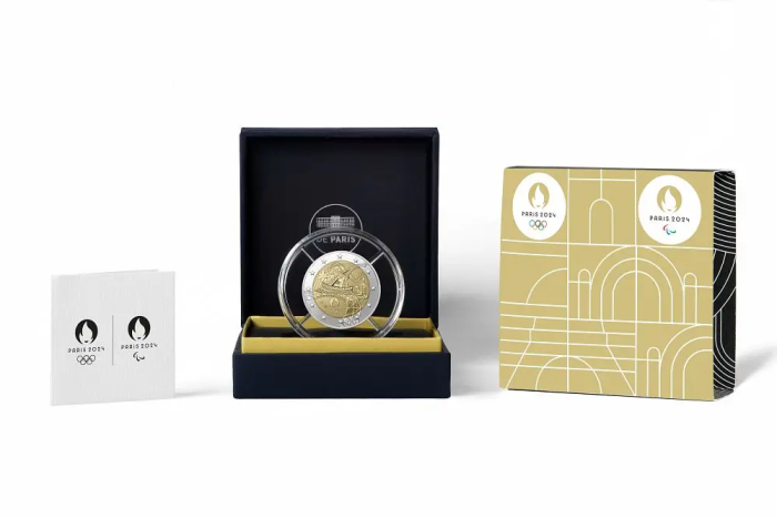 2 euros Francia 2024 – Juegos Olímpicos y Paralímpicos de París Proof - Imagen 2
