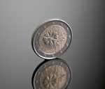 2 евро Эстония 2024 – Василёк — изображение 3