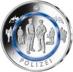 10 Euro Germany 2024 – In the Service of Society: Police