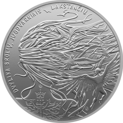 Lithuania 1.5 euro 2024 - Lithuanian folk tale "Twelve Brothers, Twelve Black Ravens"