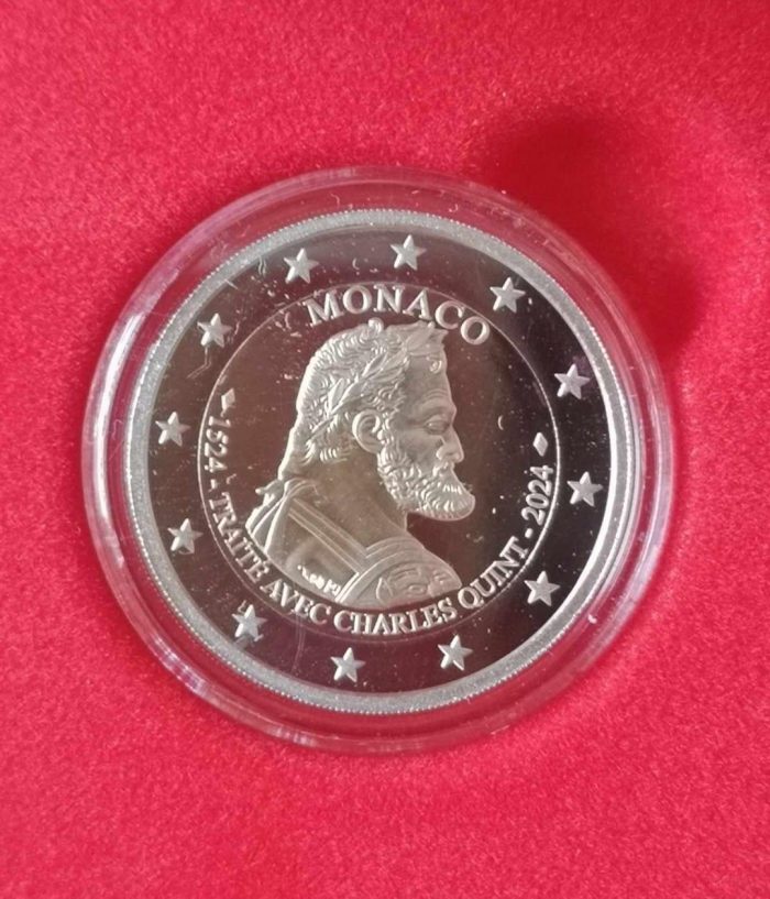 2 euros Mónaco 2024 - 500 aniversario del Tratado de Burgos - Imagen 5