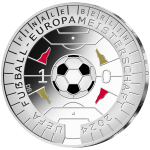 Hopeakolikko €11 Saksa 2024 – Jalkapallon EM 2024