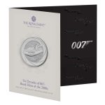 5 фунтов Великобритания 2024 – Шесть десятилетий агента 007: фильмы о Бонде 2000-х годов
