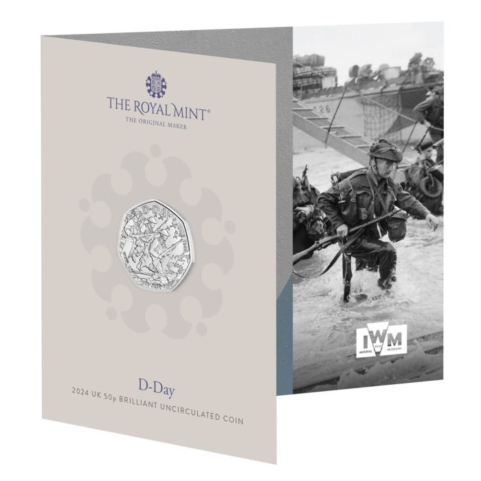 50 pence UK 2024 - D-Day - Image 1