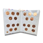 TÄIELIK KOLLEKTSIOON 1/4 eurot Prantsusmaa – Olümpiamängud 2024 Pariisis (19 münti albumis) - Image 2