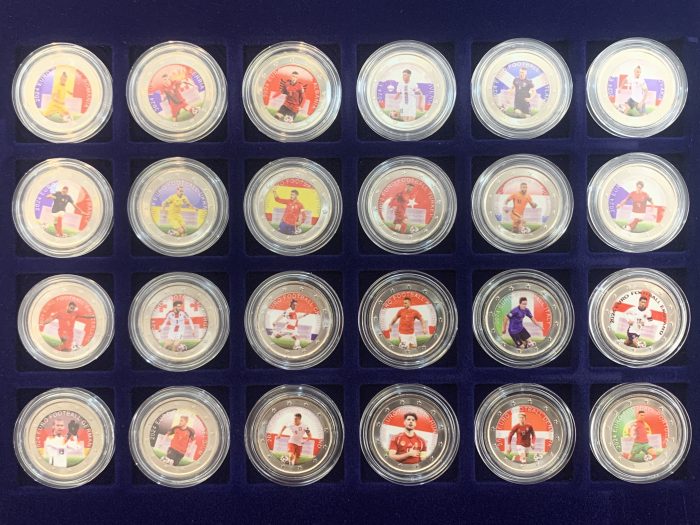 Monete colorate 2 euro 2024 - Collezione Campionato Europeo di Calcio - immagine 2
