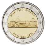 Roll 2 euro Croatia 2024 - old town Varazdin - Image 2