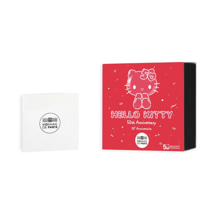 Moneda de plata €10 Francia 2024 – Hello Kitty - Imagen 3
