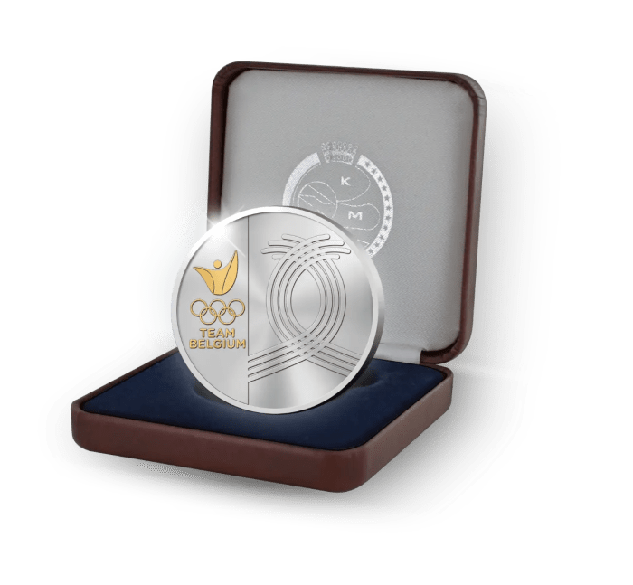Silver coin €20 Belgium 2024 – Team Belgium at the Olympic Games in Paris - Image 3