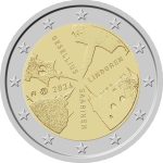 2 евро Финляндия 2024 – Финская архитектура Proof — изображение 3