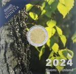 2 евро Финляндия 2024 – Финская архитектура Proof