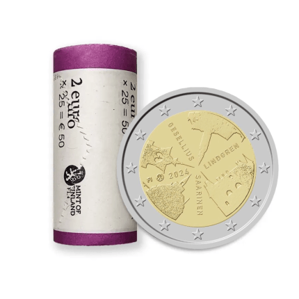 Rull 2 eurot Soome 2024 – Soome arhitektuur