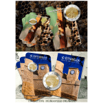 Set 2 euro Malta 2024 – Gozo Citadel + Bee (coincards)