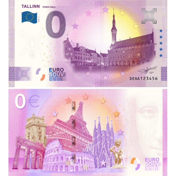 0 eurot Eesti 2024 – Tallinna Raekoda - Image 2