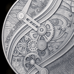 Colored gilded silver coin 2000 Francs Cameroon 2024 - Futurists of the Past: Leonardo da Vinci - Image 4