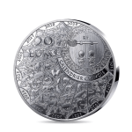 Silver coin €20 France 2025 – Year of the Snake (High Relief) - Image 2