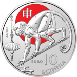 10 euro San Marino 2024 – Anno della Scimmia