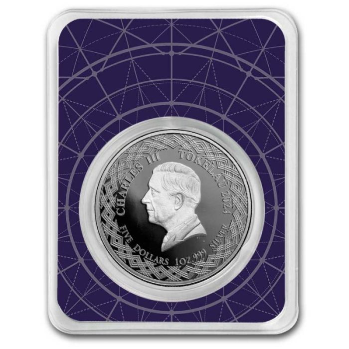 tokelau-2024-zodiac-aries-ag999-1oz-bu-tep2 Silver coin $5 Tokelau 2024 - Pisces (Zodiac Signs) - Image 2