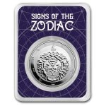 Moneda de plata $5 Tokelau 2024 – Leo (Signos del Zodiaco)