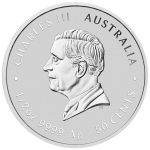Серебряная монета $0.5 Австралия 2025 — Год Змеи 1/2 oz BU — изображение 2