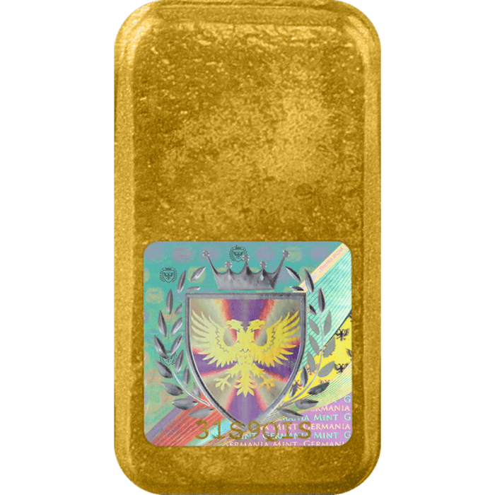 Золотой слиток Germania Mint 1 oz — изображение 2