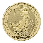 Gold coin £100 UK 2025 – Britannia 1 oz BU