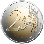 РОЛЛ 2 евро Словения 2024 - 250-я годовщина Национальной и университетской библиотеки — изображение 2