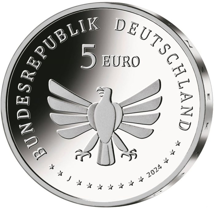 5 euro Germania 2024 - Insetti: Bombi di pietra - immagine 2