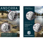 1.25 euros Andorra pair of coins 2024