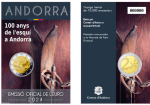 2 Euro Andorra 2024 pair of coins in cards - Mountain biking and mountain skiing - Image 3