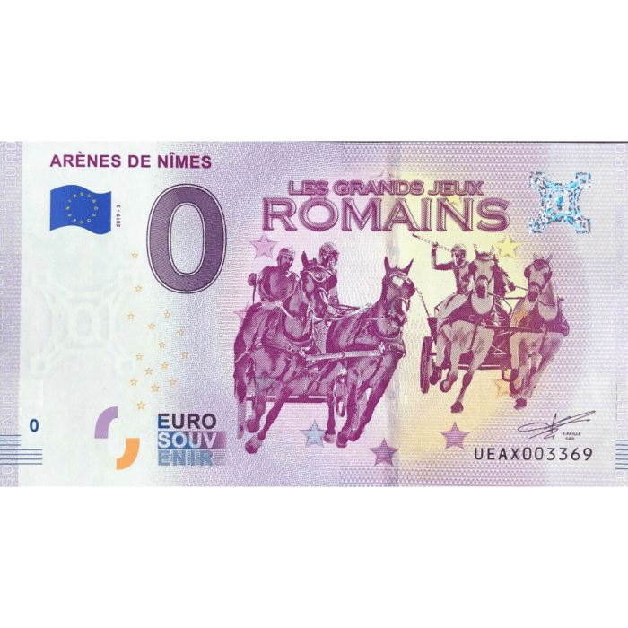 0 euroa Ranska 2019 - Nîmesin amfiteatteri - Image 1
