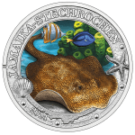 Color Coin 3 Euro Austria 2024 - Yellow Stingray