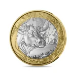 5 евро Франция 2024 - Знаки зодиака: Телец — изображение 2