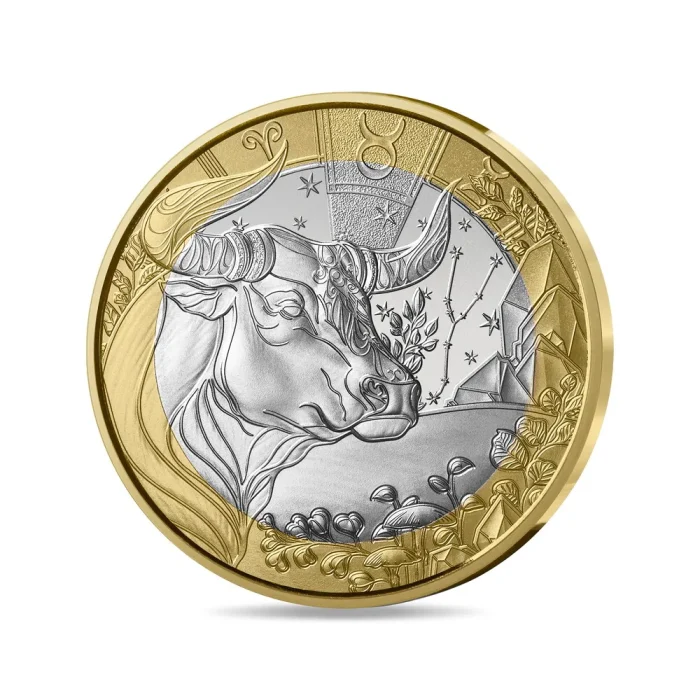 M5066_MDP_00066463_BD_4f2d 5 euro Francia 2024 - Segni zodiacali: Toro - immagine 2