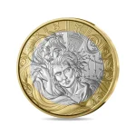 5 евро Франция 2024 - Знаки зодиака: Близнецы — изображение 2